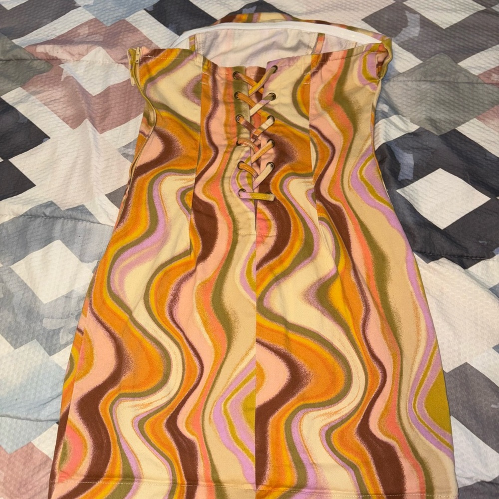 Wild Fable Multicolor Patterned Garment - image 1